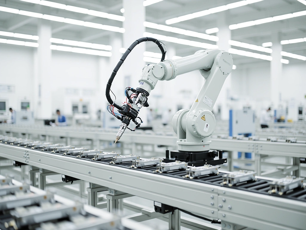 Industrial automation scene